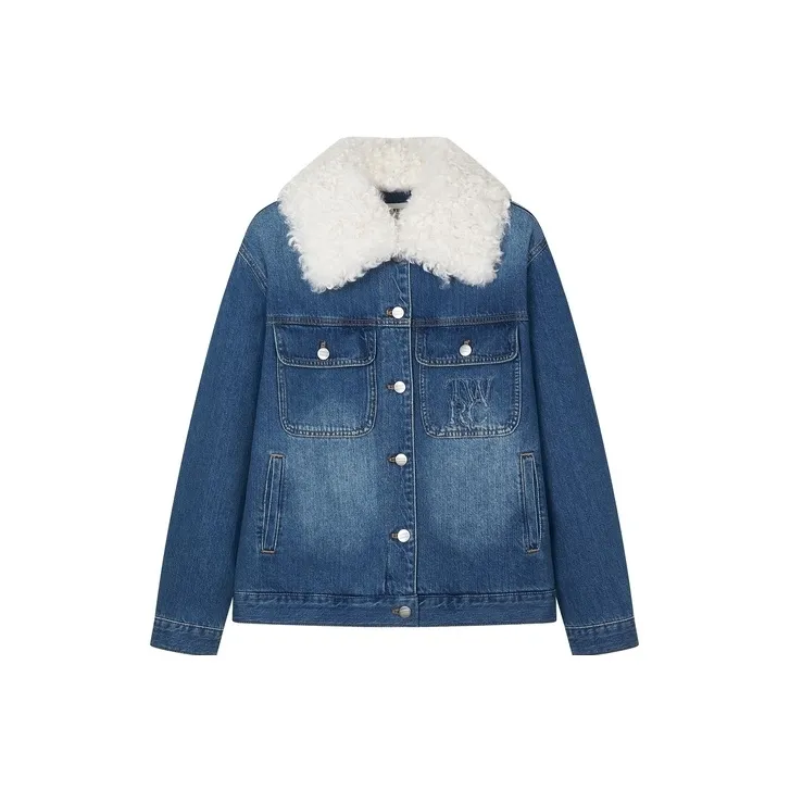 Teenie Weenie Cropped Coat Women's Light Blue-0