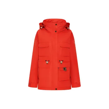 Columbia Windbreaker Jackets Women's Red