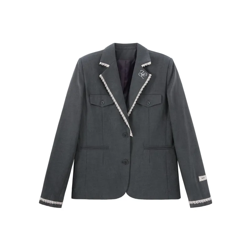 UNIFREE Business Suit Women's Gray-0