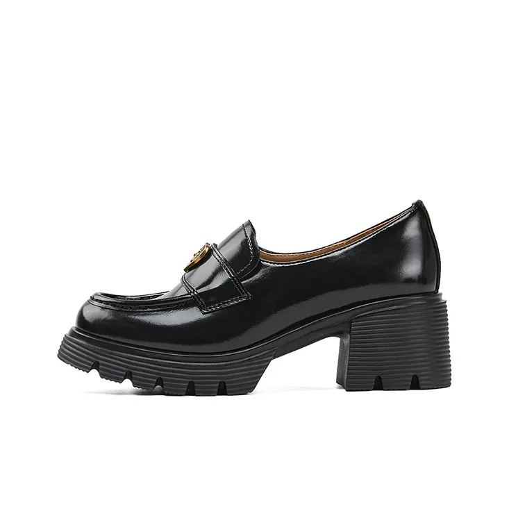 DAPHNE Loafers Women's Black/Brown-0
