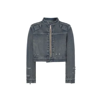 ROCAWEAR Denim Jacket Women's Blue
