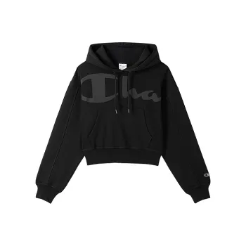 Champion SS25 Sweatshirt Europe Version Women's Black