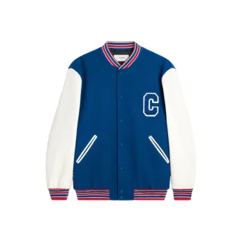CELINE Baseball Jacket Women's Blue
