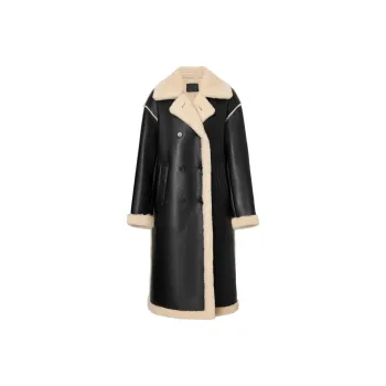 MO&CO Coats Women's Black