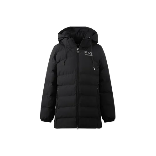 EMPORIO ARMANI EA7 Puffer Jackets Women's Black