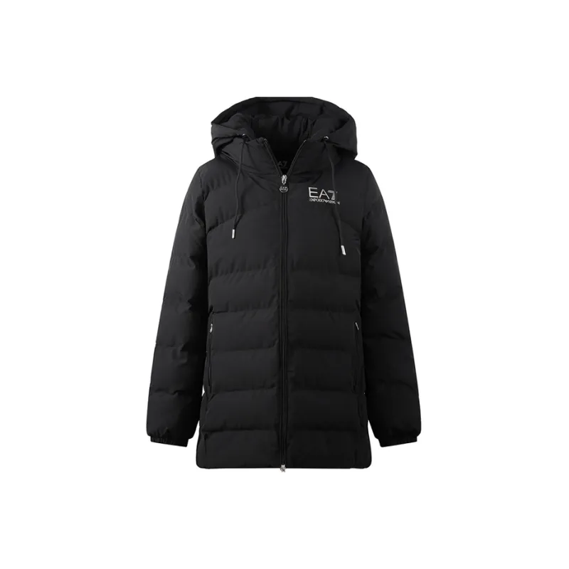 EMPORIO ARMANI EA7 Puffer Jackets Women's Black-0
