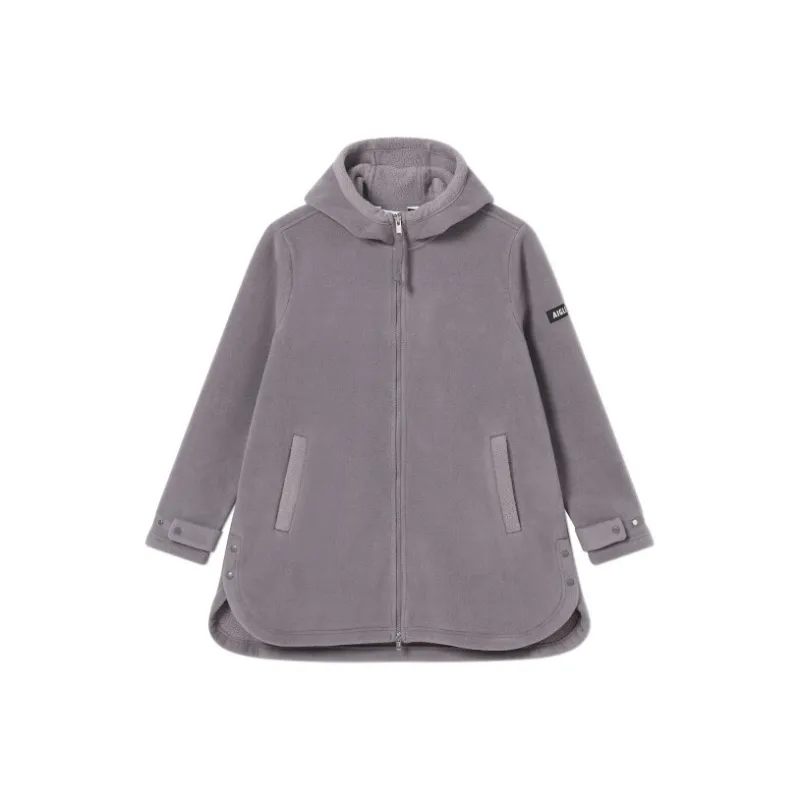 AIGLE Velvet feel Coat Women's Smokey Mauve-0