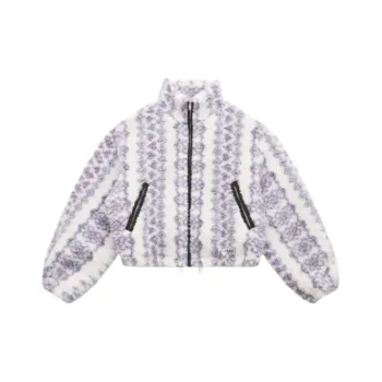 ISABEL MARANT ETOILE FW24 Puffer Jacket Women's Purple