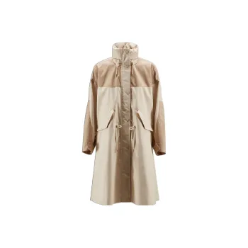 Moncler Trench Coats Women's Khaki