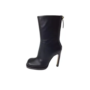 Burberry Burling Ankle Boots 11cm Women's Black