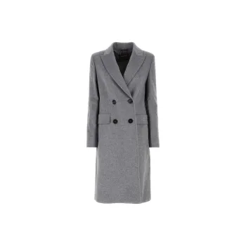 MaxMara Studio Coats Women's Gray