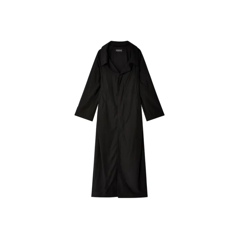 Balenciaga Collared Long Coat-0