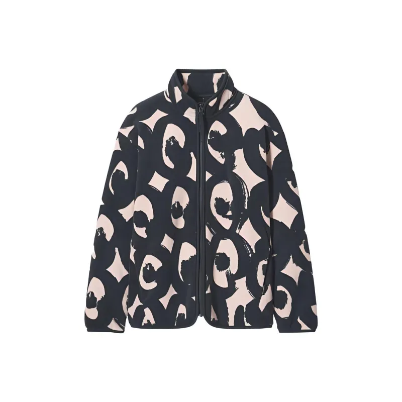 Marimekko X UNIQLO Marimekko Co-brand Velvet Jackets Women's 09 Black-0
