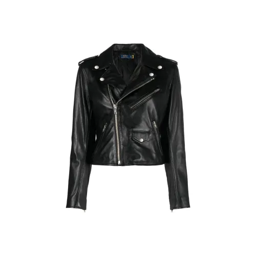 Polo Ralph Lauren Cropped Coats Women's Black