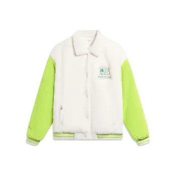LiNing x Disney Puffer Jacket Women's Ecru