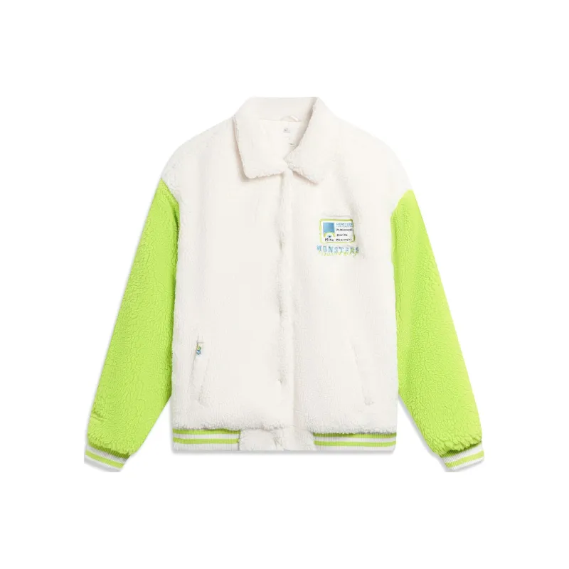 LiNing x Disney Puffer Jacket Women's Ecru-0
