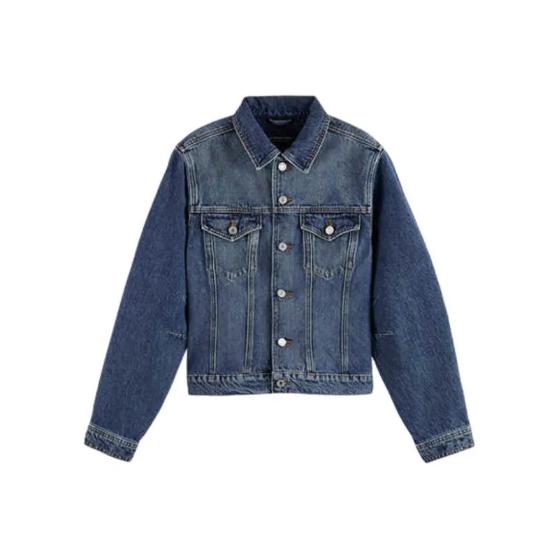 Scotch&Soda Denim Jacket Women's Washed Blue-0