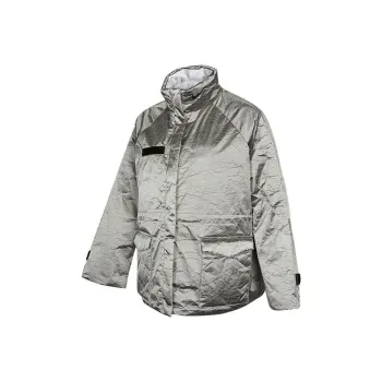 Nike Puffer Jacket Women's Silver