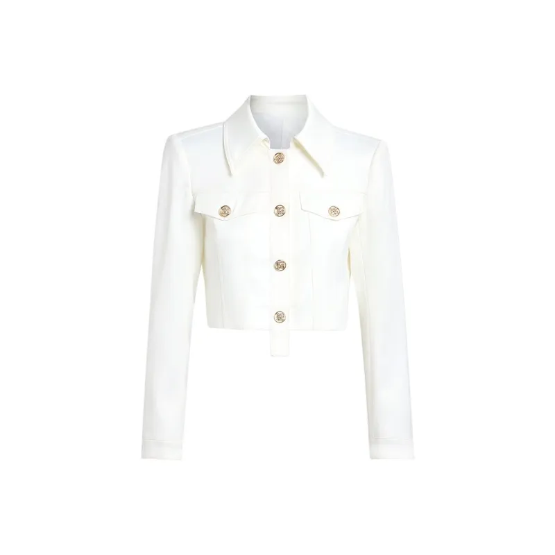 AUI Business Suit Women's White-0