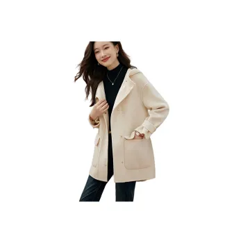 Mo Han Yi Mei Coat Women's Ecru