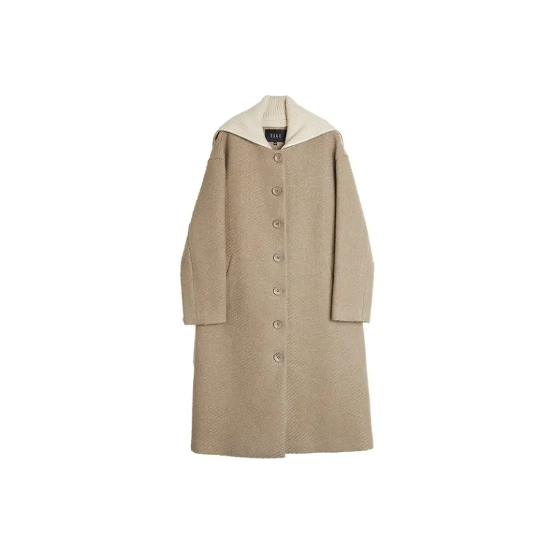 ELLE Coats Women's Gray Green-0