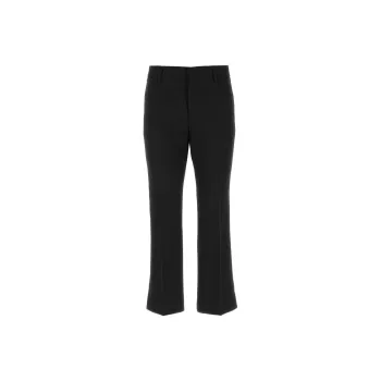AMIPARIS Mid-Rise Flared Trousers