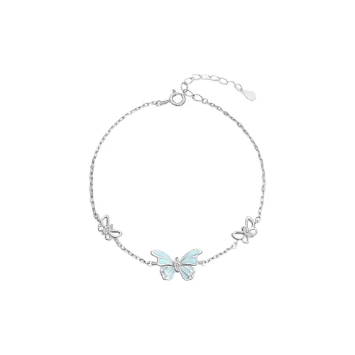 CHUVORA Wedding S925 Silver Bracelets Women's