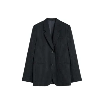 TOTEME Pinstripe Patterned Tailored Blazer