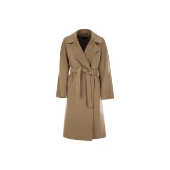 WEEKEND MaxMara Belted Long Sleeved Coat