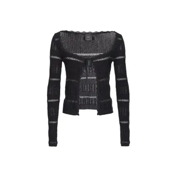 PINKO Striped Cardigan
