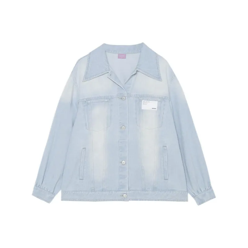 Omont Denim Jacket Women's Sky Blue-0