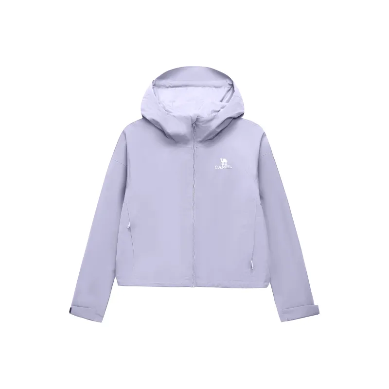 CAMEL Waterproof And Breathable Abrasion Resistant Windbreaker Jacket Women's-4
