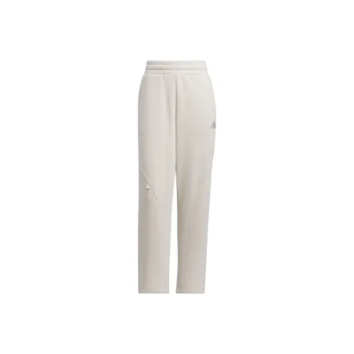 Adidas FW24 Casual Pants Women's Bauxite Brown/Metallic Silver