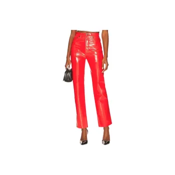 AGOLDE Casual Pants Women's Red