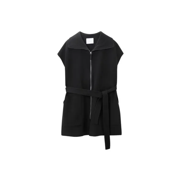 OVV Coats Women's Black Solid Color A5-0
