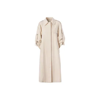 Burberry SS22 Trench Coat Women's Light Stone