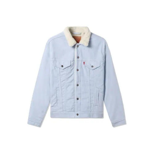 Levi's Velvet feel Coat Women's Light Blue