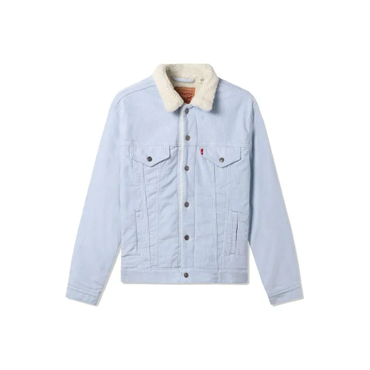 Levi's Velvet feel Coat Women's Light Blue-0