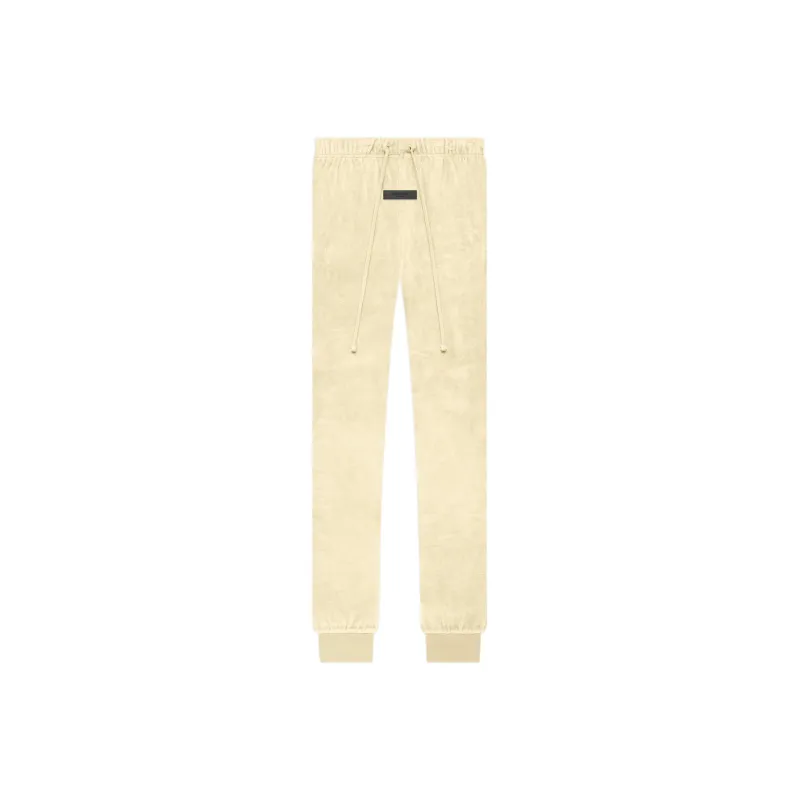 Fear Of God Essentials Women's Velour Pant Canary-0
