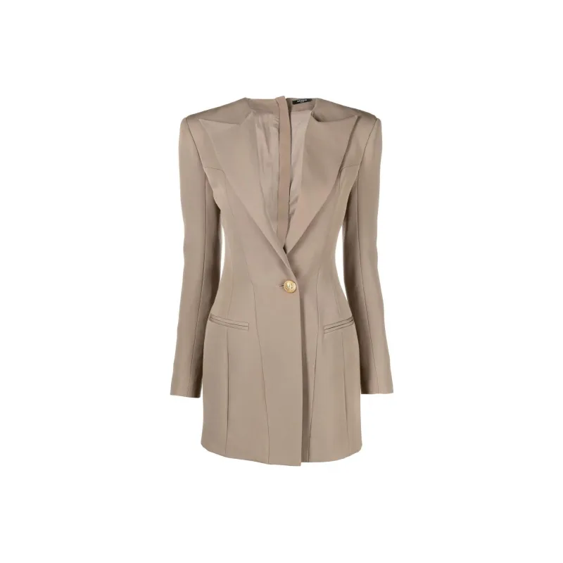BALMAIN Single breasted Blazer Dress-0
