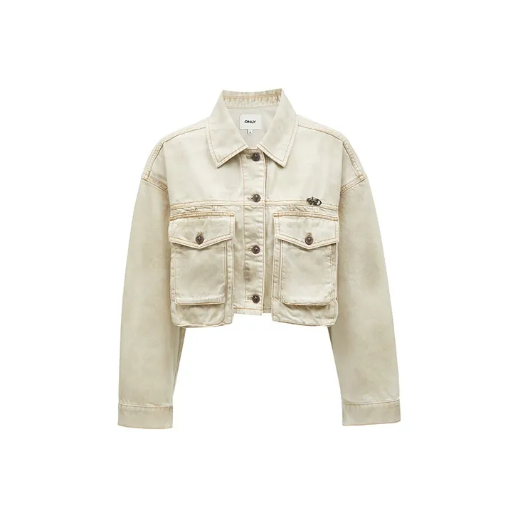 ONLY Cropped Coats Women's-2