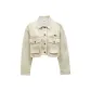 J28 Dune White Denim