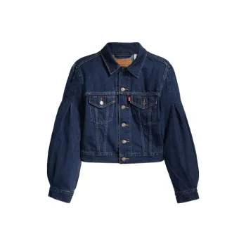 Levi's Denim Jacket Women's Navy Blue