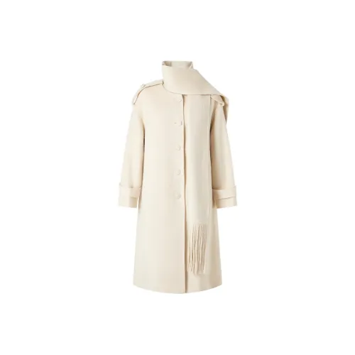 JZ. ANNAKRO Coats Women's Light Beige