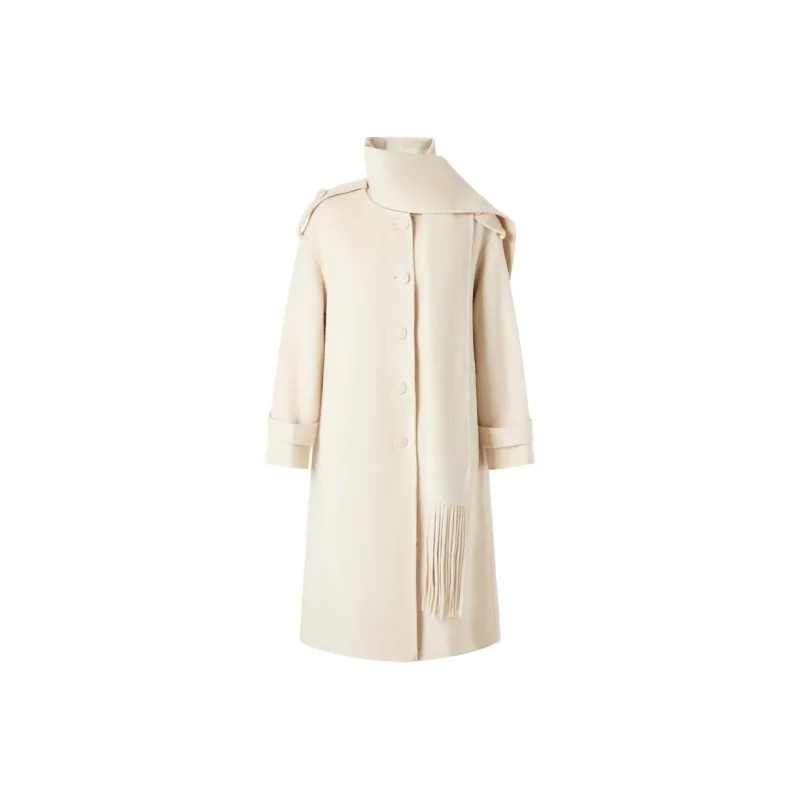 JZ. ANNAKRO Coats Women's Light Beige-0