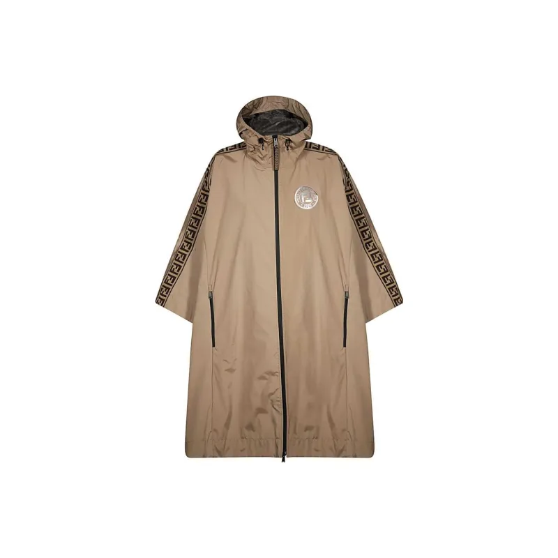 FENDI Trench Coats Women's Brown-0