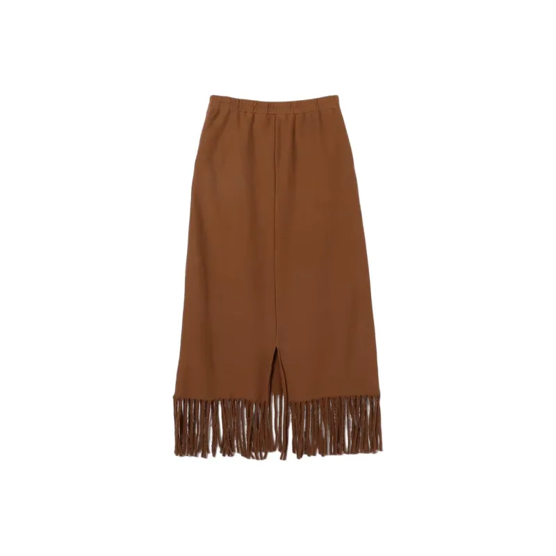 FREAK'S STORE Casual Long Skirt Women's Brown-1
