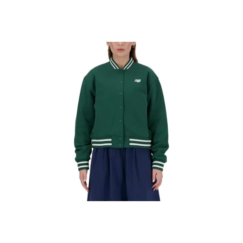 New Balance Baseball Jacket Women's Night Green