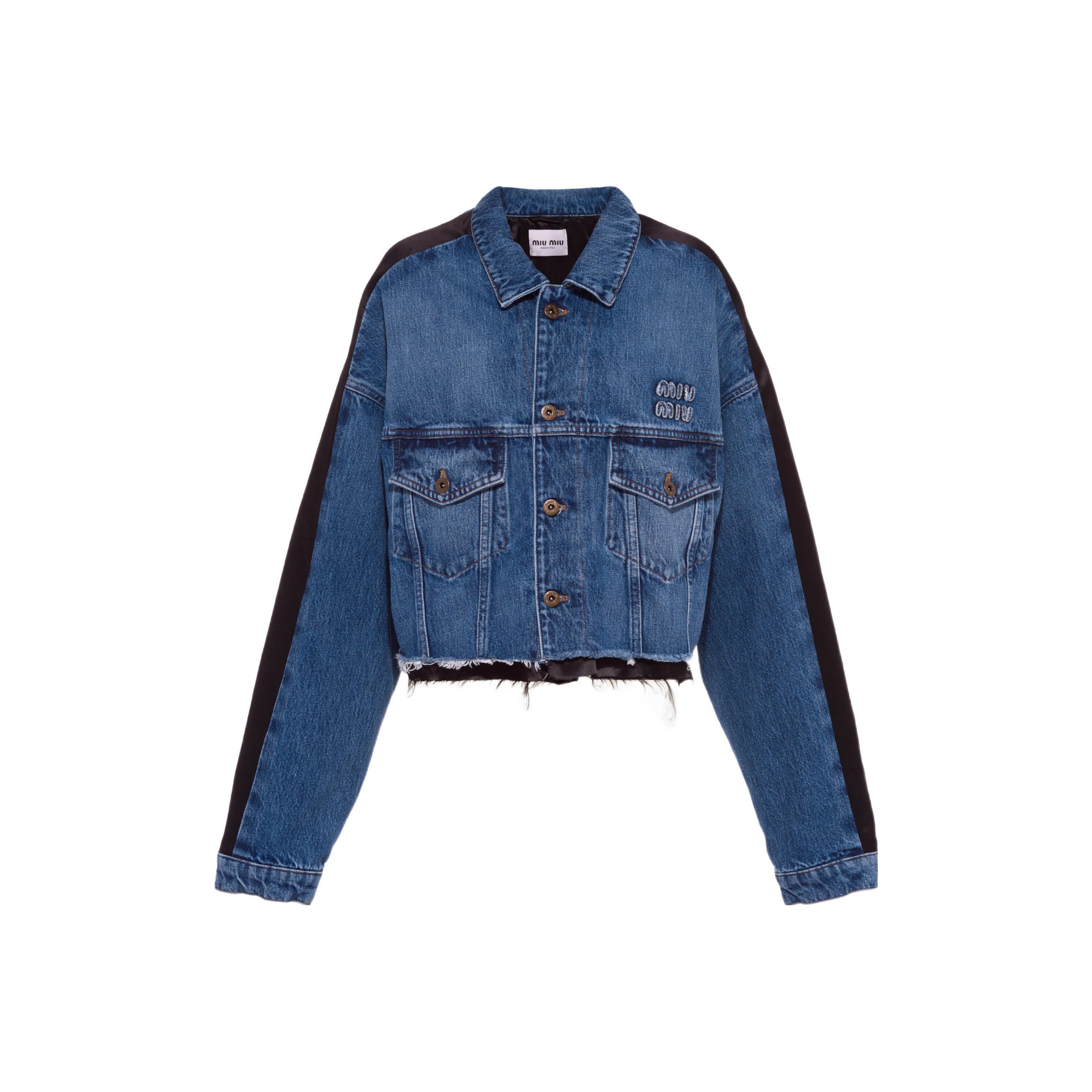 MIU MIU Denim Jackets on Sale & Authentic - POIZON