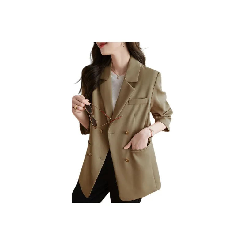 TERRE BLEUE Business Suit Women's Khaki-0
